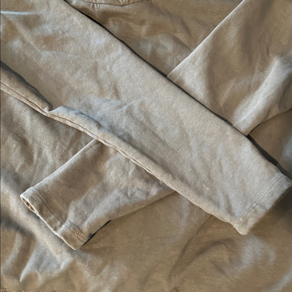 Stateside Gray Women's Funnel Neck Draw String Hoodie Top Size S - Picture 11 of 13